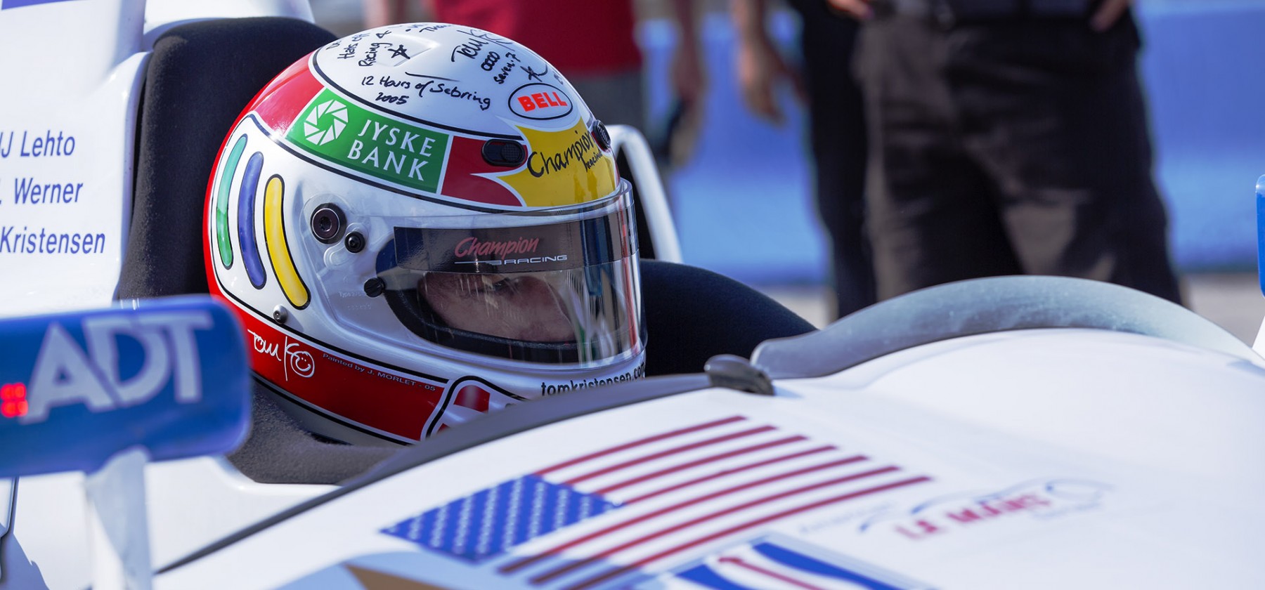 alt="Tom Kristensen 2016 Sebring 12 Hours R8"