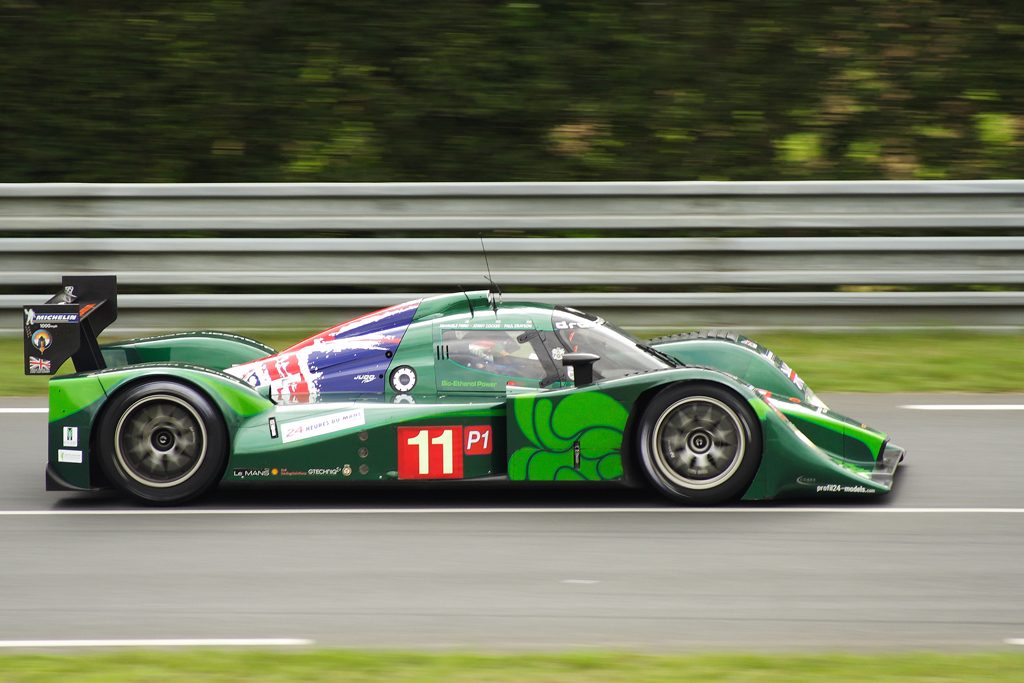 Paul Drayson driving the Lola B0960 at Le Mans in 2010 Paul Drayson drive his 2010 Lola B0960 in the 2010 Le Mans 24 Hour race Photo Russell Trow