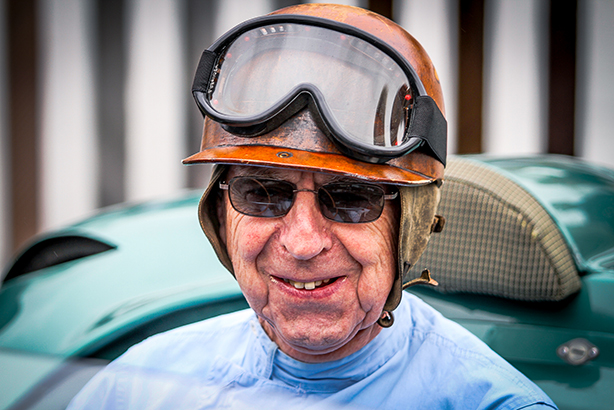 Tony reunited with his DBR1 at Goodwood - photo Pedro Dermaux